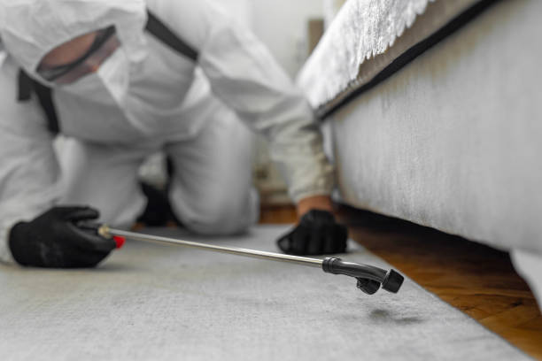 Professional Fumigation Services technician working in Crewe, VA